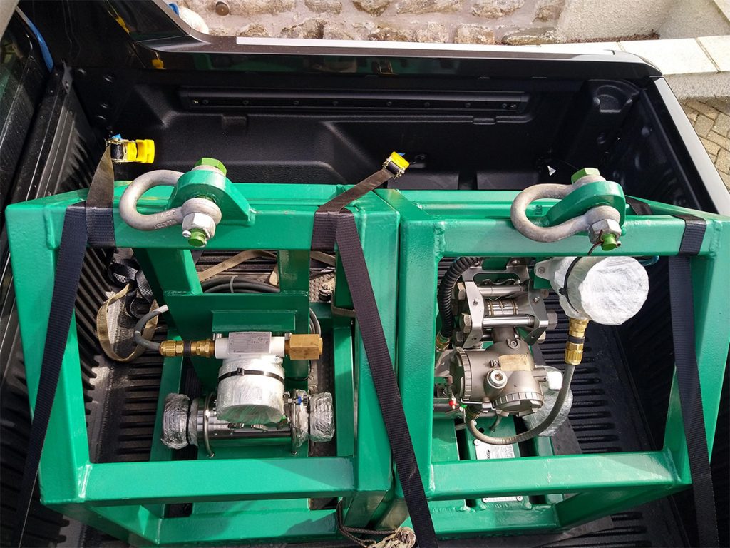 2 Integra-Cone nitrogen flow meters about to be shipped